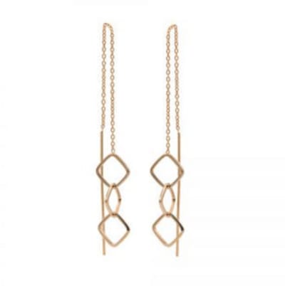 Karma Pull Through oorbel M1868 Triple square