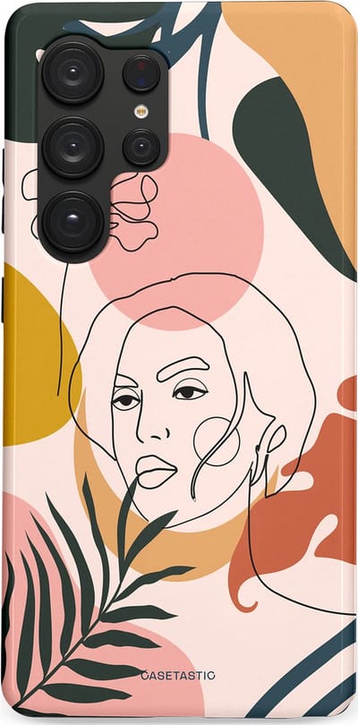 Casetastic Hoesje Geschikt voor Samsung S25 Ultra - Stijlvolle Beschermende Duo-layer Case - Elegantie van binnen