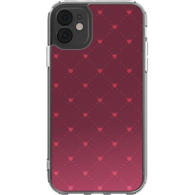 imoshion Hoesje - Geschikt voor Apple iPhone 11 - Design hoesje - Crush Check Coral Dust