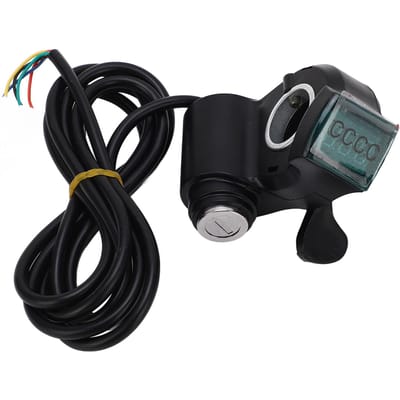 24V 1000W Motor Borstel Controller Duimgas Set Elektrische Fiets Fiets Scooter Accessoires black