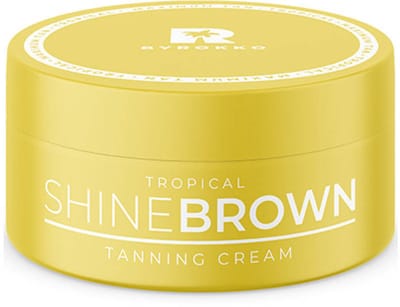 Byrokko - Shine Brown - Tanning Cream - Zonnebank - Tropical - 200ml