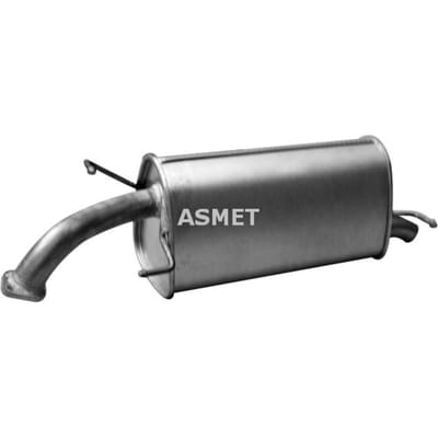 Geluiddemper achter ASMET 31.001