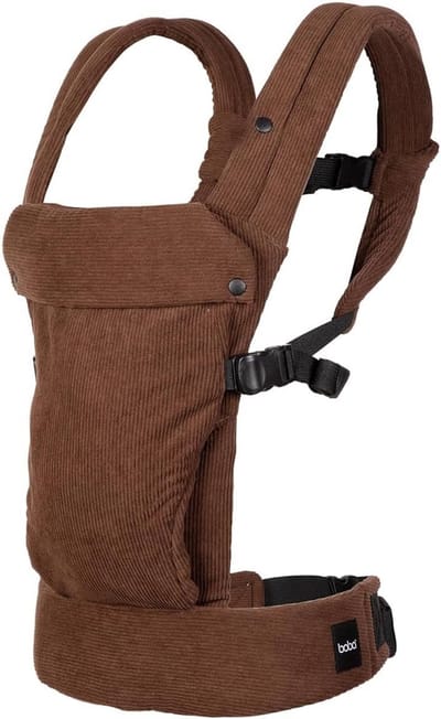 Draagzak Baby - Babydrager Ergonomisch - Comfortabel Dragen - Verstelbare Zitting - 32-20 kg - Bruin