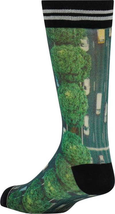 Sock My Highway - Herensokken - Katoen - geprinte sok 39/42