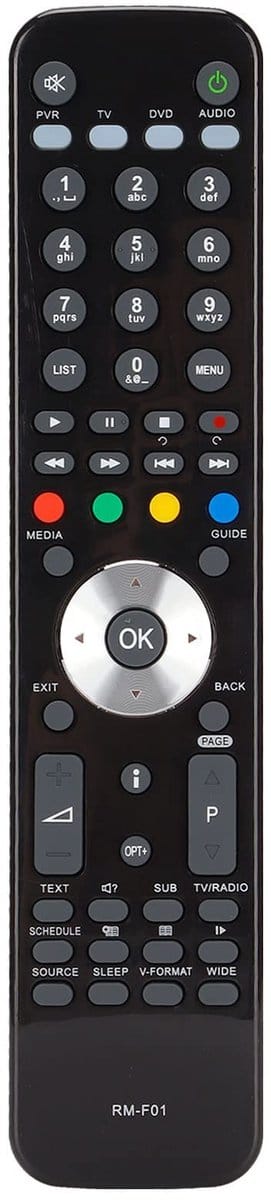 VT Goods - Afstandsbediening - Vervangen voor Humax - Handig en praktisch - Ideaal voor Foxsat-HDR en HD-Fox T2