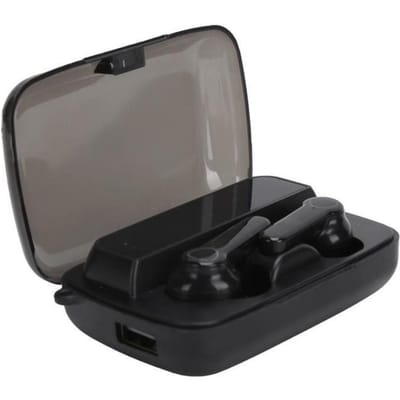 Bluetooth oordopje - Qiilu - M19 TWS 5.1 - LED-display - 5 uur batterijduur - 1200mAh oplaadcase