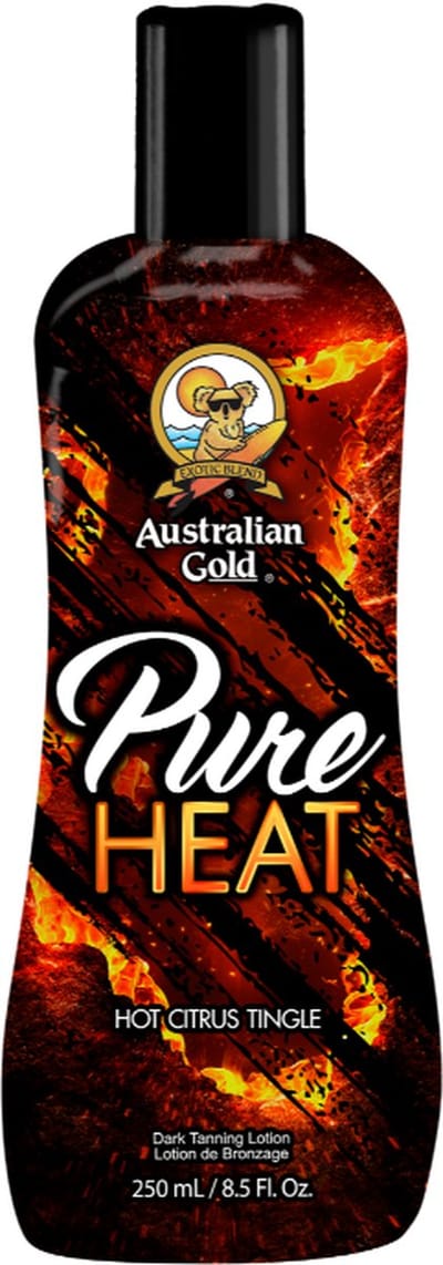 Australian Gold Pure Heat Hot Citrus Tingle - 250 ml - zonnebankcrème