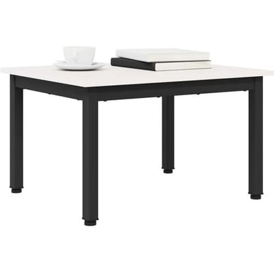 vidaXL - Salontafel - Wit - 60 - x - 50 - x - 36 - cm - Massief - grenenhout