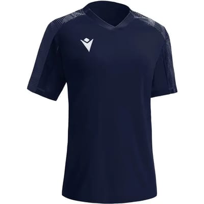Macron Bellatrix Shirt Korte Mouw Dames - Marine | Maat: 3XL