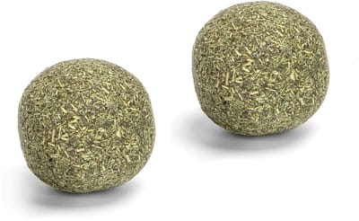 Nobleza Kattenkruid balletjes - Speelballetjes voor katten - 2 Stuks