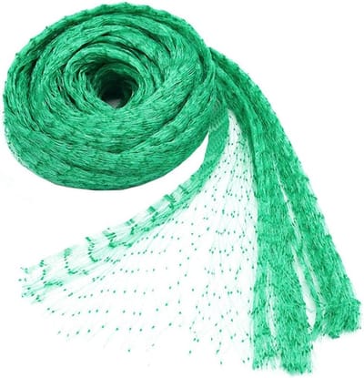 Dailygoods- Vogelbeschermingsnet 10 x 4 m - Duurzaam - Lichtgewicht - Bescherming voor groenten en fruit - Hagelnet - Fijnmazige structuur - Plantennet