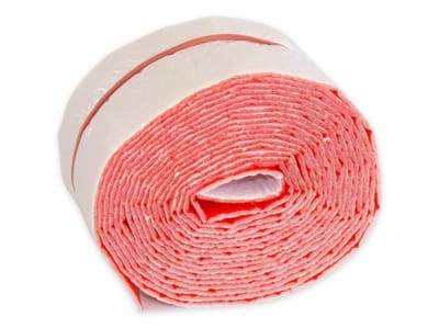 Zelfklevende tape, 100 mm breed, rood isolatietape