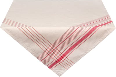 Clayre & Eef Tafelkleed 150*250 cm Rood Katoen Tafellaken Tafellinnen