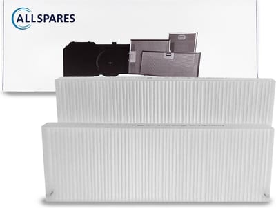 AllSpares WTW-Filter (set van 2) Filterklasse G4/F7 geschikt voor Duco Ducobox Energy Premium (500x175x20mm)