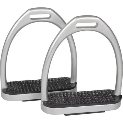 Horka aluminium stijgbeugel zilver 12cm