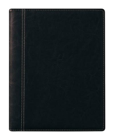Brepols bureau agenda 2026 - CONCORDE [0.240] - PALERMO + ABC - Bureau agenda - 1 week op 2 pagina's - Weekoverzicht - Gespiraleerd - Zwart - 21 x 27 cm