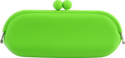Behave - Opbergtasje - Groen - Siliconen - Brillenhoes - Urban stijl