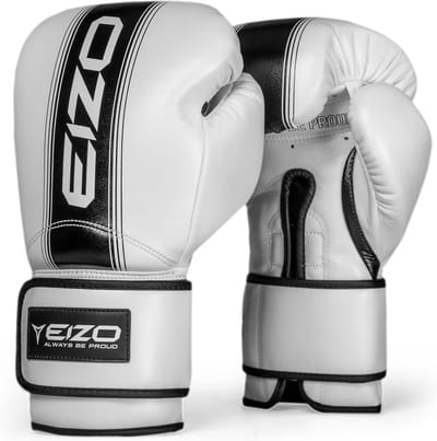 Bokshandschoenen Klittenband - Vechtsport Handschoenen - Sparring en Training - Hoge Schokabsorptie - 10 oz - Zwart Rood