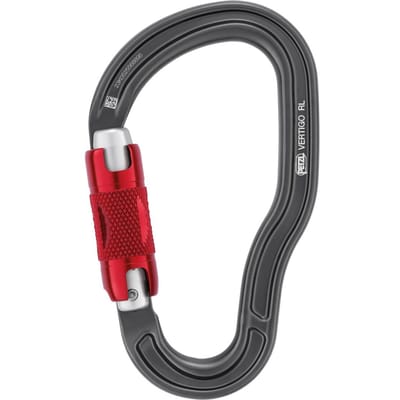PETZL VERTIGO TWIST-LOCK – Connector voor zekeringslijnen 25 KN
