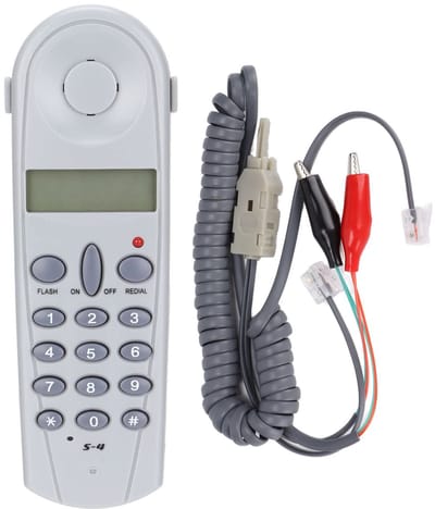 Dailygoods- Telefoonlijntester Automatisch Systeem - Lineman Gereedschap - Nummerherkenning - Lijndetectie - Realtime Tijdweergave - Multifunctioneel - Telefoontester