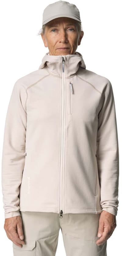 Houdini Aero Hoodie Beige XS Vrouw