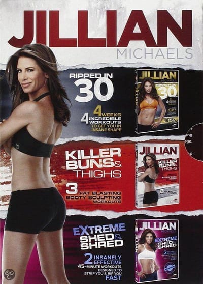 Jillian Michaels Fitness Triple DVD Box Set