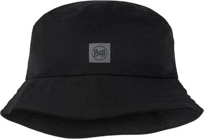 BUFF® Adventure Bucket Hat SOLID BLACK L/XL - Hoed