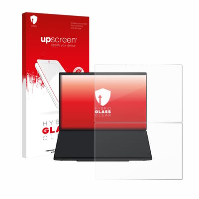 upscreen - Screenprotector voor ASUS ZenBook Duo UX8407 - Folie Beschermfolie Beschermglas transparant