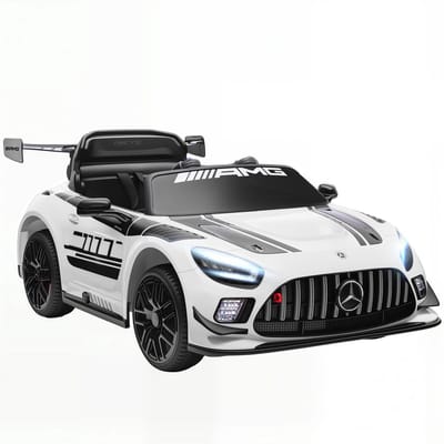 Aiyaplay Electric Ride-on Car-Kunststof, Metaal-115L x 66B x 44H cm-Wit
