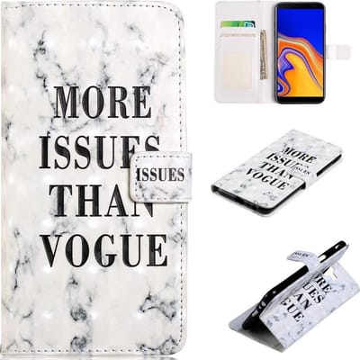 Bookcase Geschikt voor: Motorola G7 & G7 Plus - More Issues Than Vogue - portemonnee hoesje