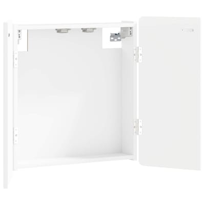 vidaXL - Dartbord - Kabinet - ZWOLLE - Wit - 52,5 - x - 10,5 - x - 57,5 - cm - Bewerkt - hout