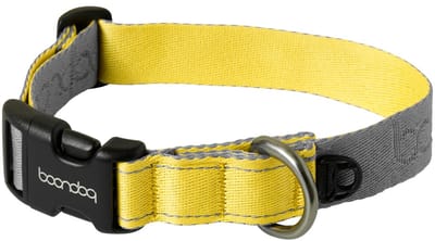 Boondog - Original Collar - Gray/Lemon - S