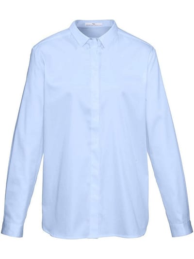 Blouse Van Peter Hahn blauw