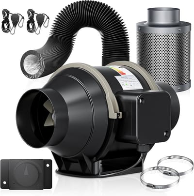 Stille Duct Ventilator met Variabele Snelheidsregelaar voor Ventilatiesystemen