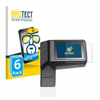 BROTECT - Screenprotector voor Giant Ridecontrol Dash 2 in 1 - Folie Beschermfolie transparant 6 Stuks