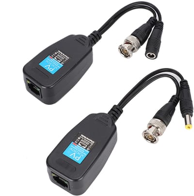 Store_8 - Passieve Coax Video Power Balun Transceiver - Perfect voor Beveiligingscamera's - Compact formaat - Ondersteunt HD-CVI en HD-TVI...