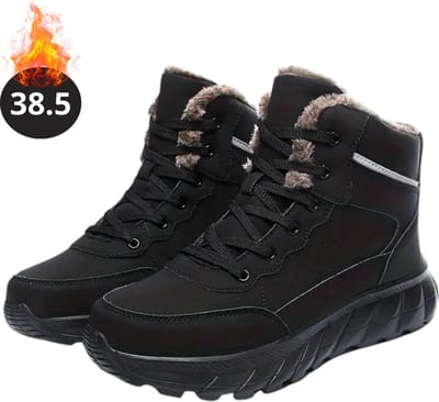 Bovista Snowboots - Sneeuwschoenen - Sneeuwboots - Heren - Wintersport - Ski - Skischoenen - Zwart - 38.5 - Buiten - Antislip
