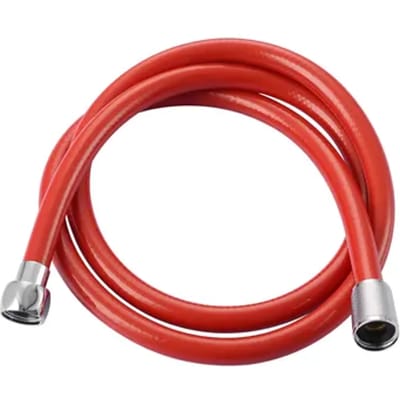 Aquavive Doucheslang Aquavive - Anti-torsie - Universeel - Rood - 150cm