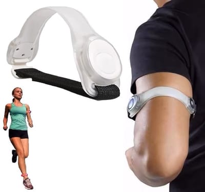 Sportarmband Hardloopverlichting I Hardloop Verlichting LED I LED armband I Zichtbaar In Donker I Hardlopen In Donker I 1 Stuk I Wit