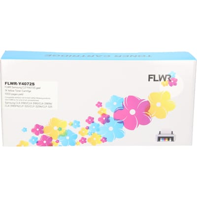 FLWR - Toners / Samsung CLT-Y4072S / geel / Geschikt voor Samsung