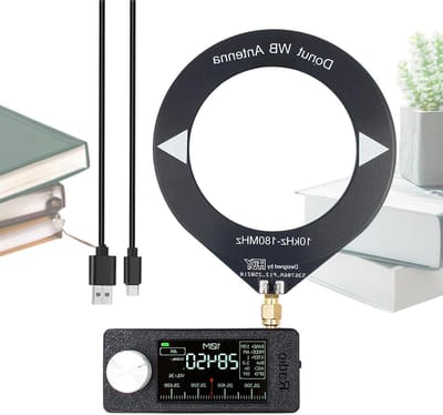 Radio Ontvanger - Alle Banden Ontvanger - Reizen en Thuis - IPS HD Kleurenscherm - Compact Ontwerp - Zwart