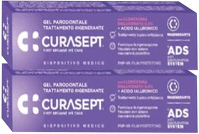 Curasept Mondgel ADS DNA 350 0.50% CHX - 2 x 30 ml - Voordeelverpakking