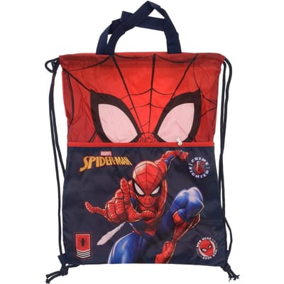 Spiderman Gymtas met rits - Zwemtas - 40 cm - Meerkleurig - Voor Kinderen