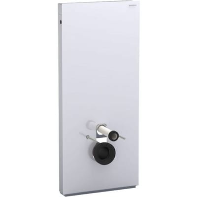 Geberit Monolith sanitary module for wall-hung WC, 114 cm, with connection pipe, water connection center back 131.031.SI.5