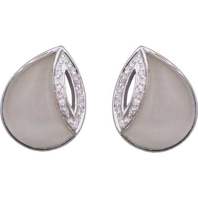 Orphelia Dames 925 Sterling Zilveren Oorbellen - Zilver ZO-5930
