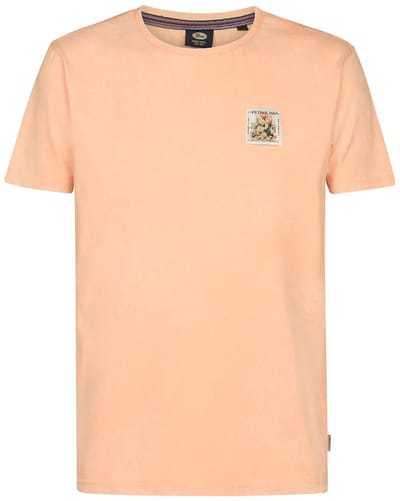 Petrol Industries M-1060-tsr623 T-shirt Met Korte Mouwen Oranje S Man