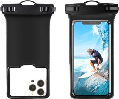 Waterdichte Telefoonhoesje + Koord - Drybag - 120 meter diep - Touchscreen Werkt - Onderwater Foto's Maken - Telefoonhoes Waterdicht - Waterzakje Telefoon