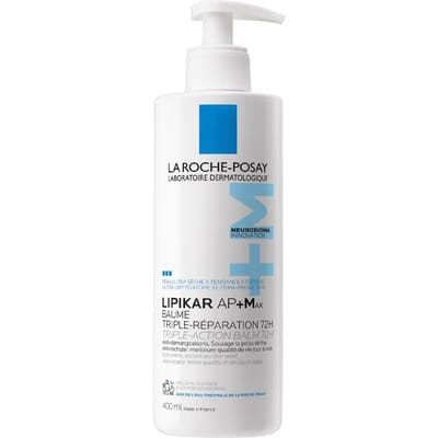 La Roche-Posay Lipikar Baume AP+Max - Voor een zeer droge huid met neiging tot atopisch eczeem – Met Sheaboter, Niacinamide en Neurobioma - 400 ml