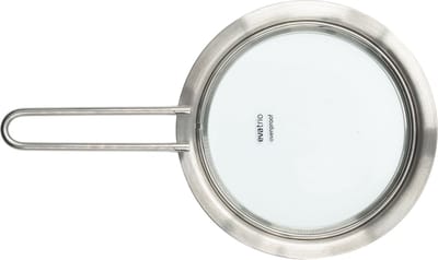 Eva Trio - Deksel Glas Ø 13 cm - Roestvast Staal - Zilver -