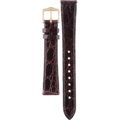 Hirsch 18900810-1-15 Genuine Croco Horlogeband